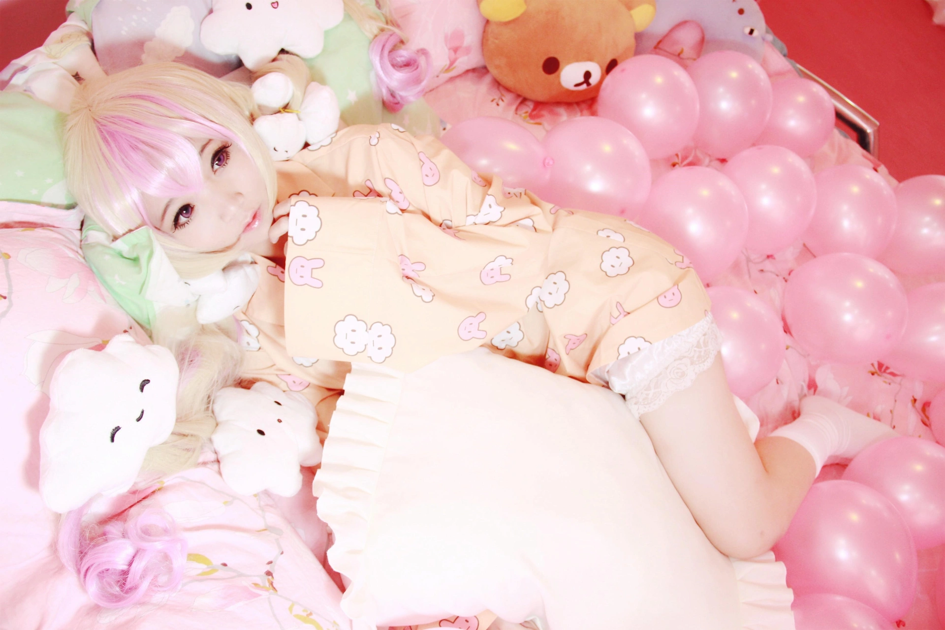 楚楚子w - NO.49 COS-魔法少女育成计划COS眠眠 3
